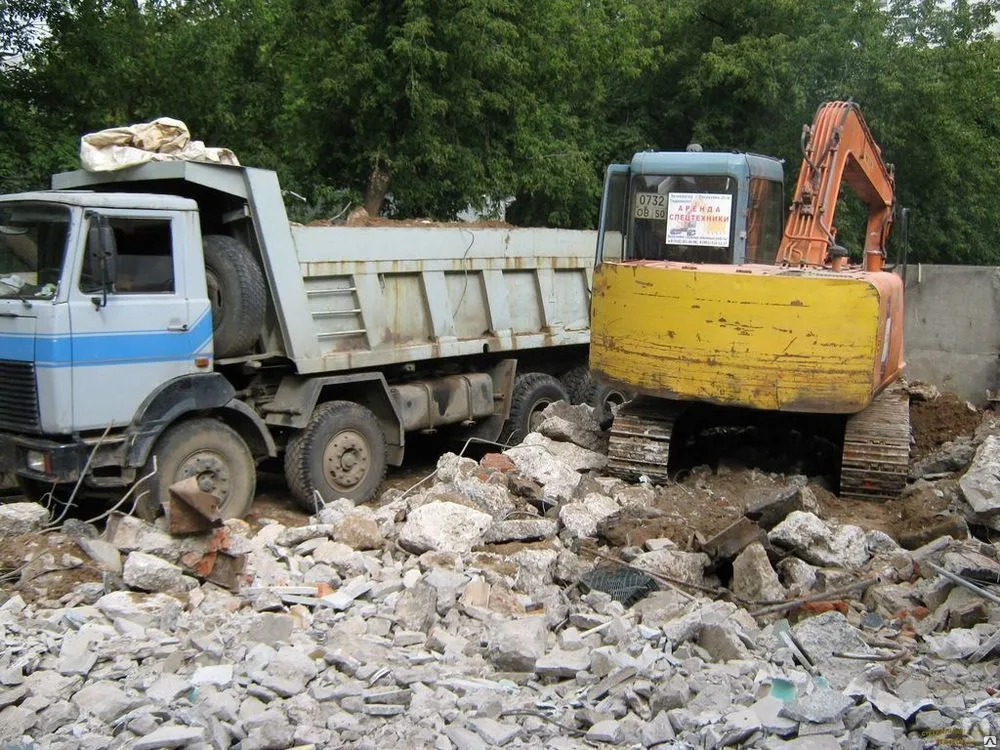 Вывоз бетонного боя и утилизация в Сочи в октябре